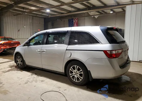 2013 Honda Odyssey Exl from USA, damaged, VIN 5FNRL5H62DB001341